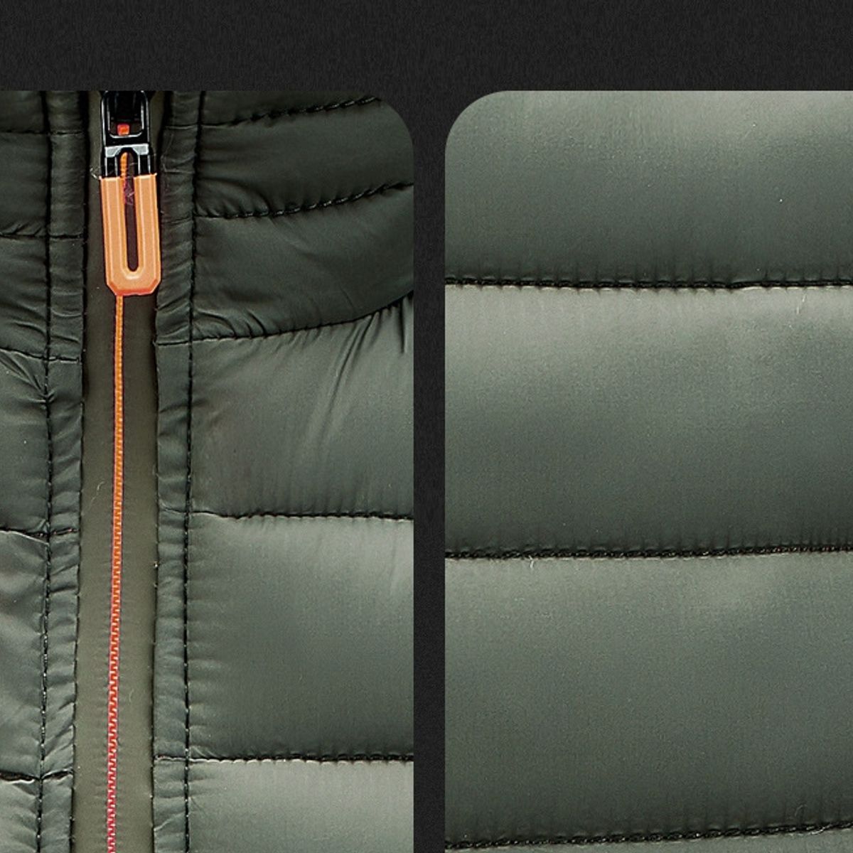 BLWOENS - Chaleco Casual Hombre - Verde