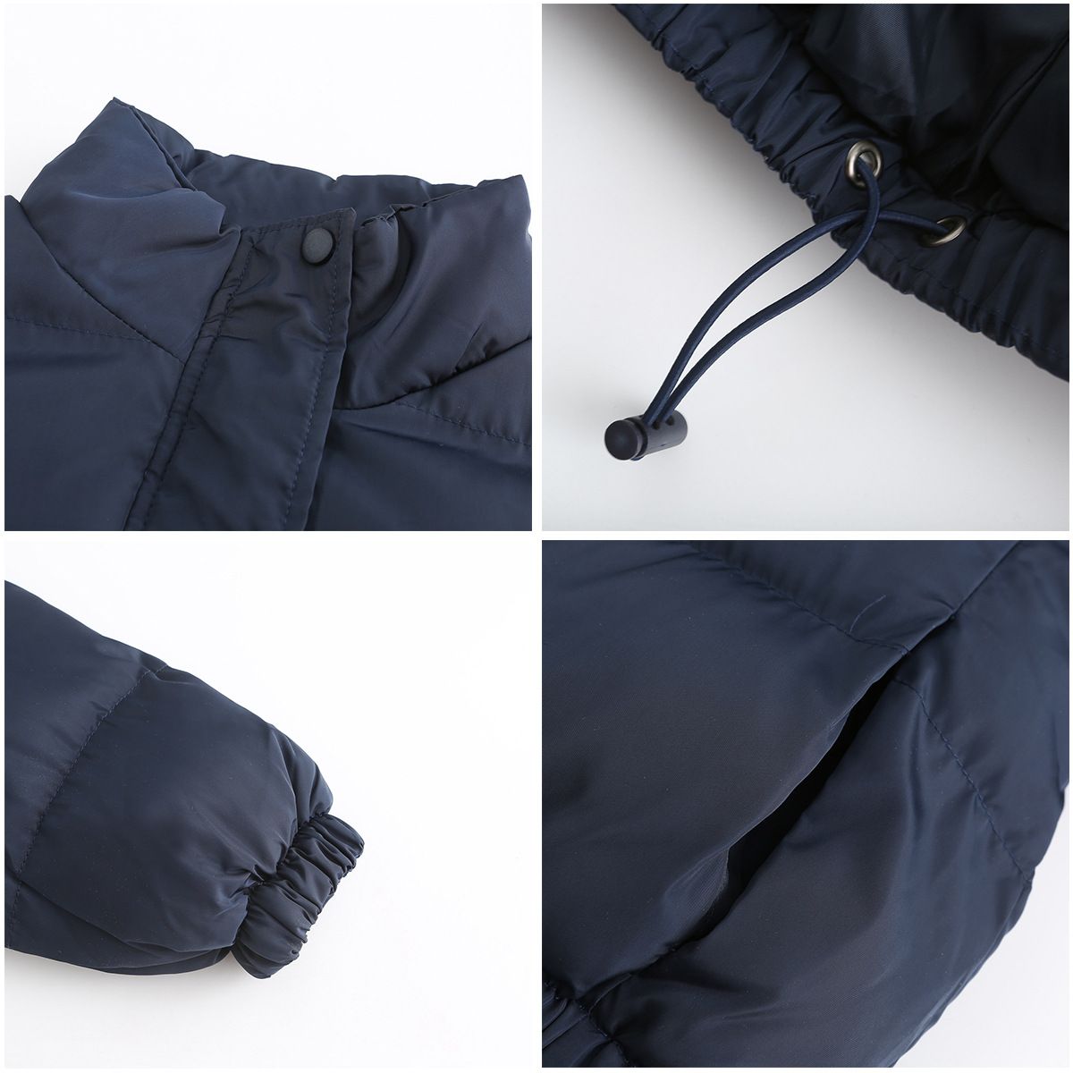 BLWOENS - Casaca Puffer Blwoens Mujer - Negro - Manga Larga