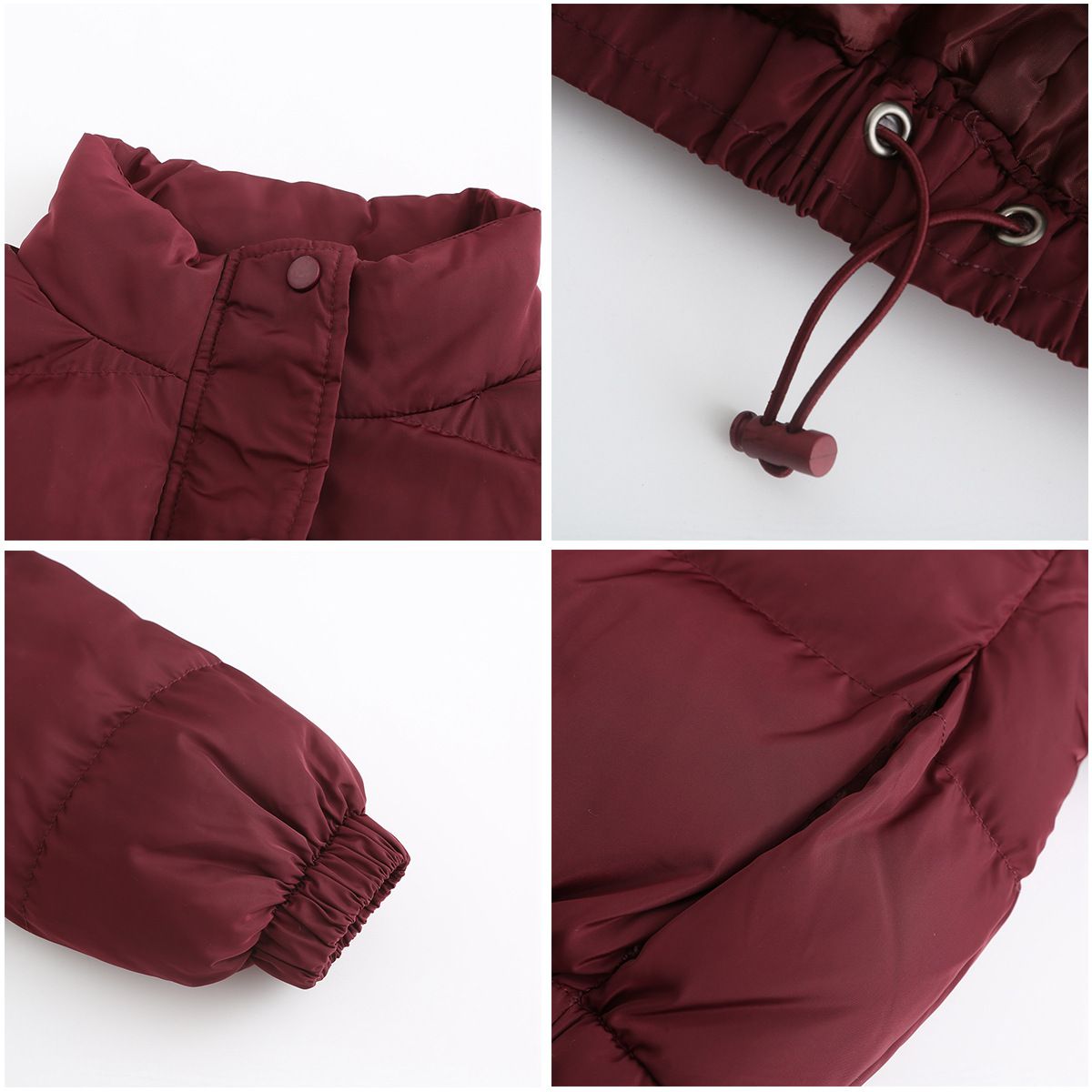 BLWOENS - Casaca Puffer Blwoens Mujer - Negro - Manga Larga