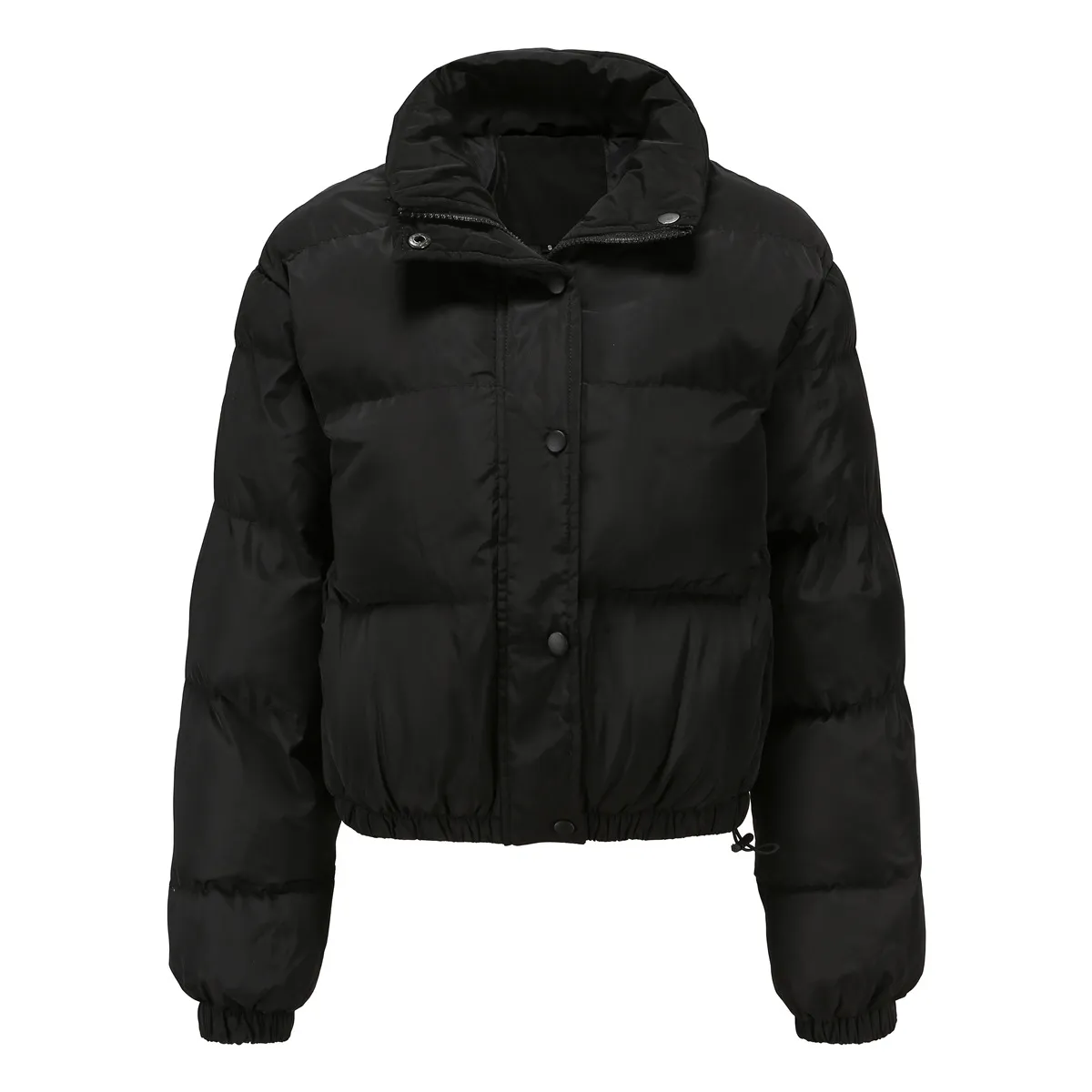 BLWOENS - Casaca Puffer Blwoens Mujer - Negro - Manga Larga