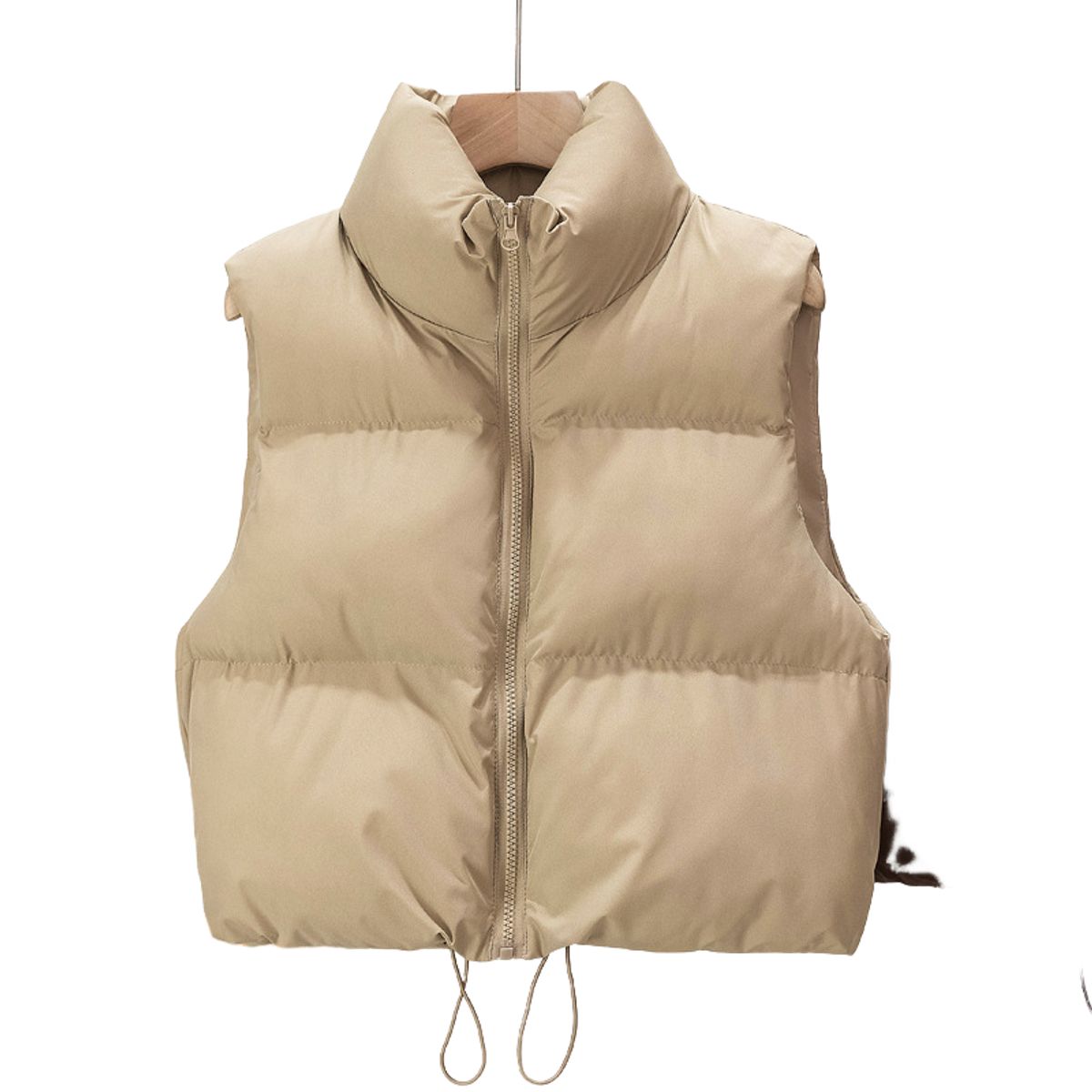 BLWOENS - Casaca Casual Puffer Mujer  - Beige