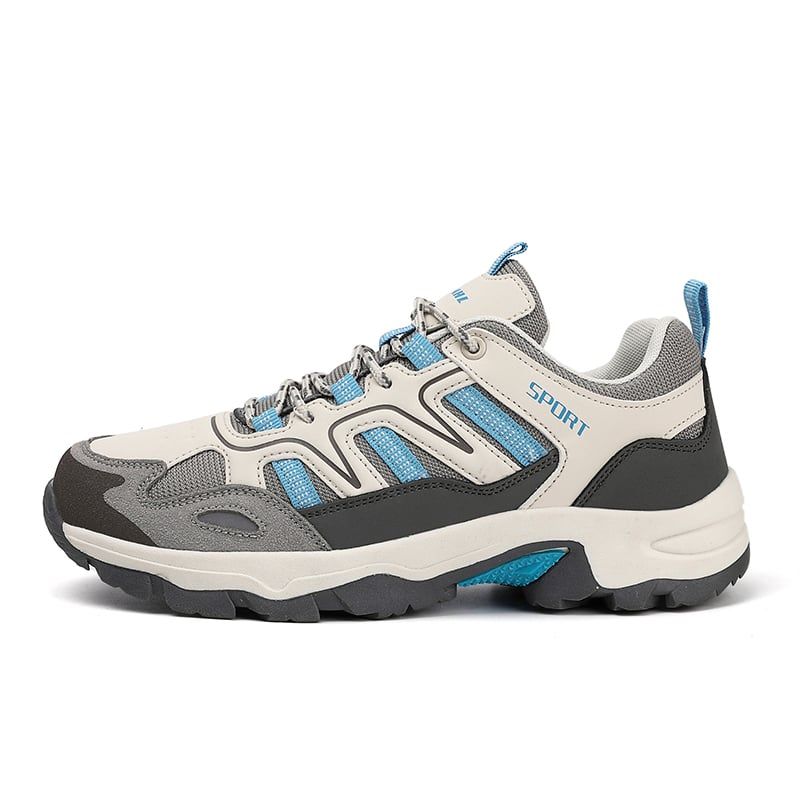 SHANDIAN - Zapatillas Outdoor Deportivos Hombre Azul