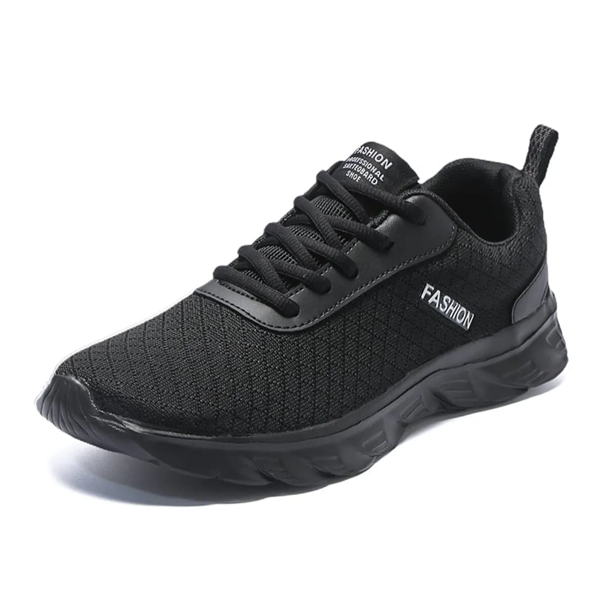 SHANDIAN - Zapatillas Running Hombre Negro