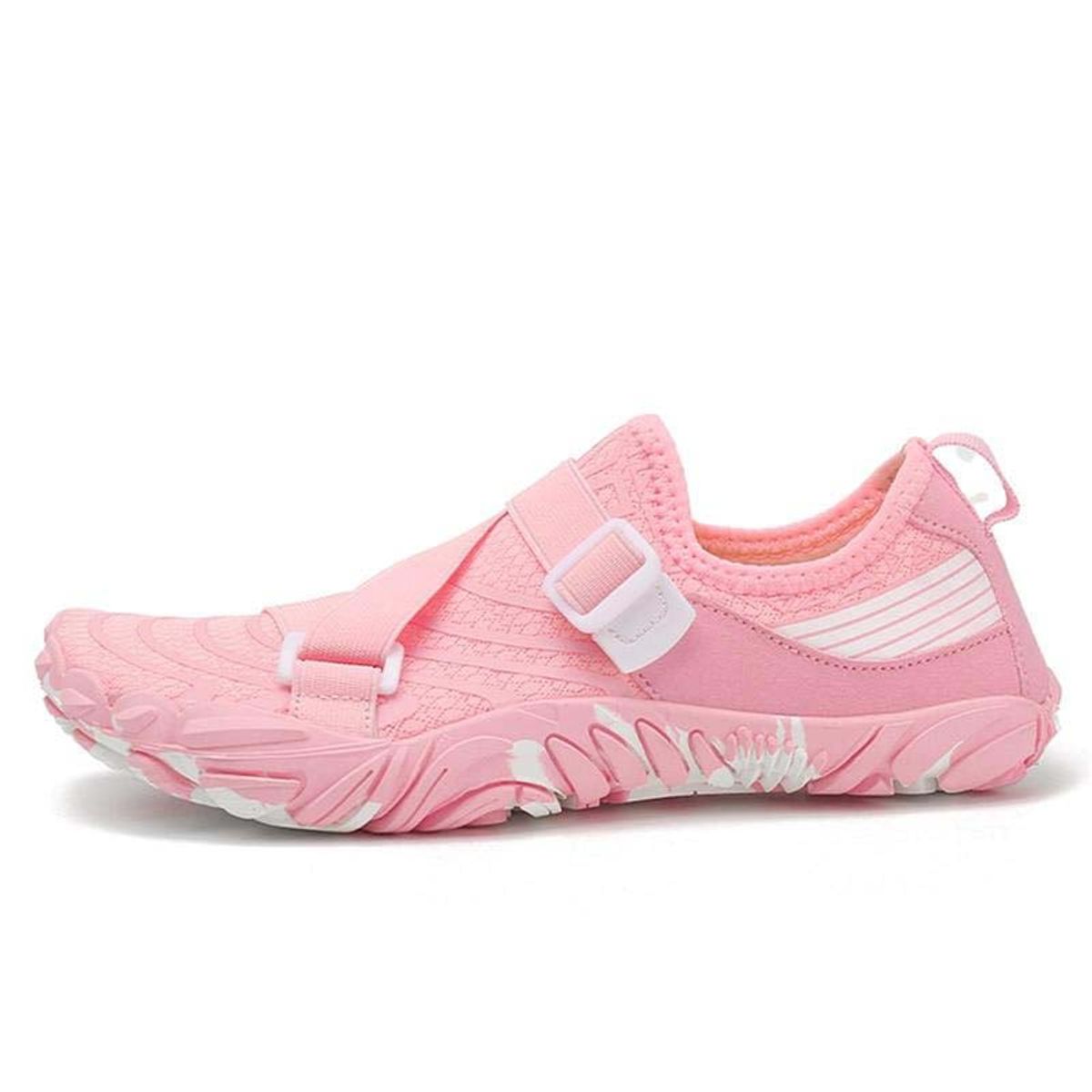 SHANDIAN - Zapatillas Running Plataforma Hombre Blanco-