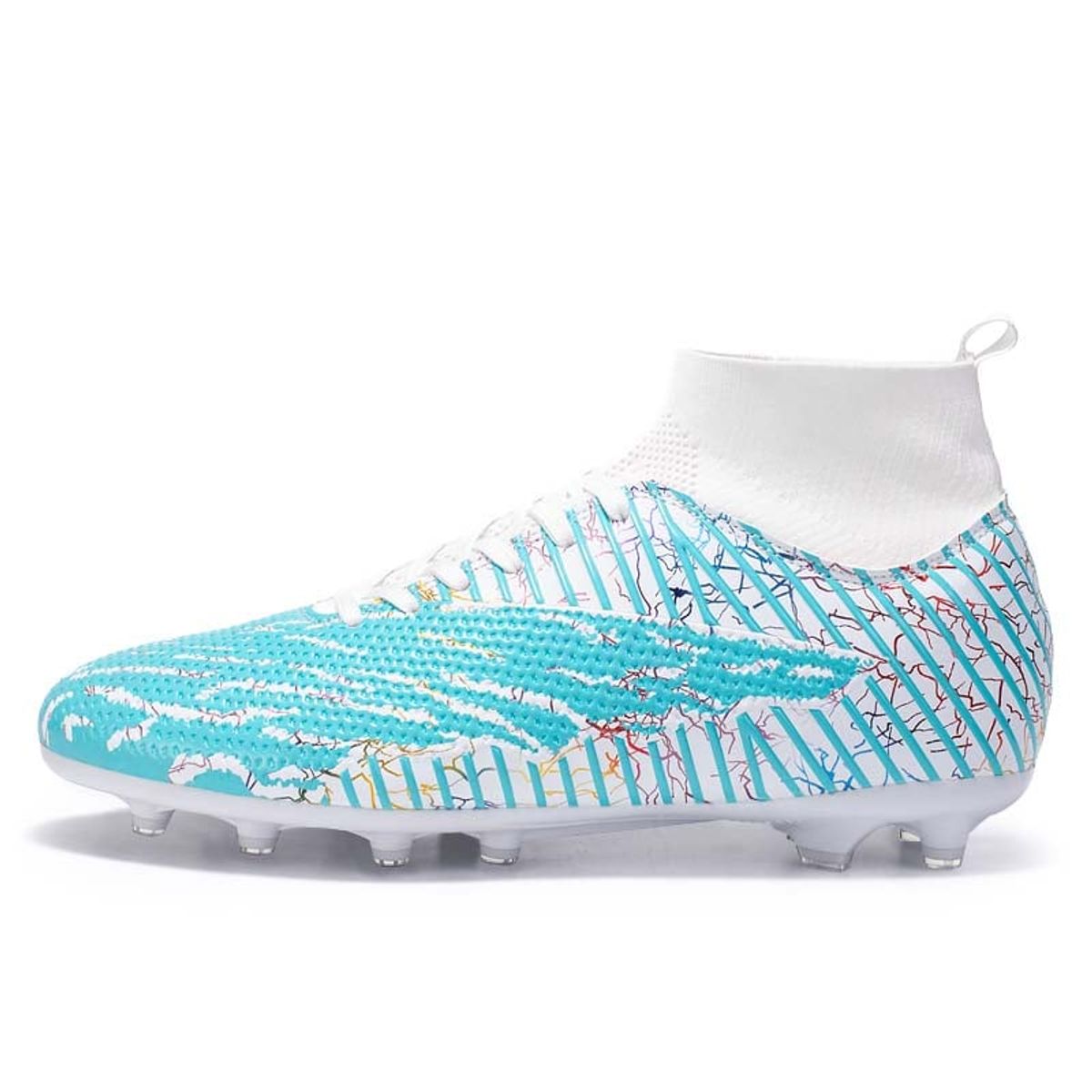 SHANDIAN - Zapatillas de Fútbol Hombre FG zapatos hombre Violeta