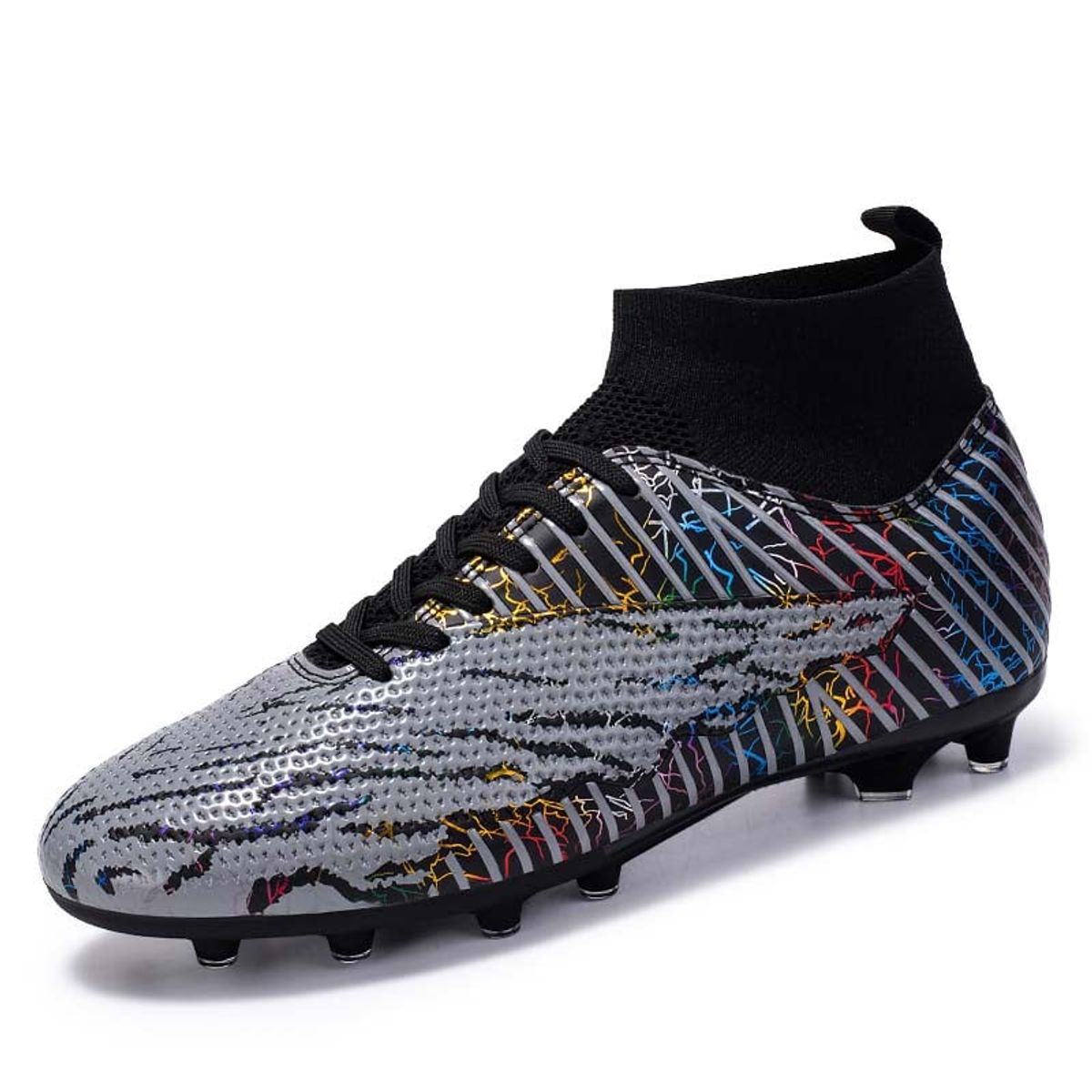 SHANDIAN - Zapatillas de Fútbol Hombre FG zapatos hombre Violeta