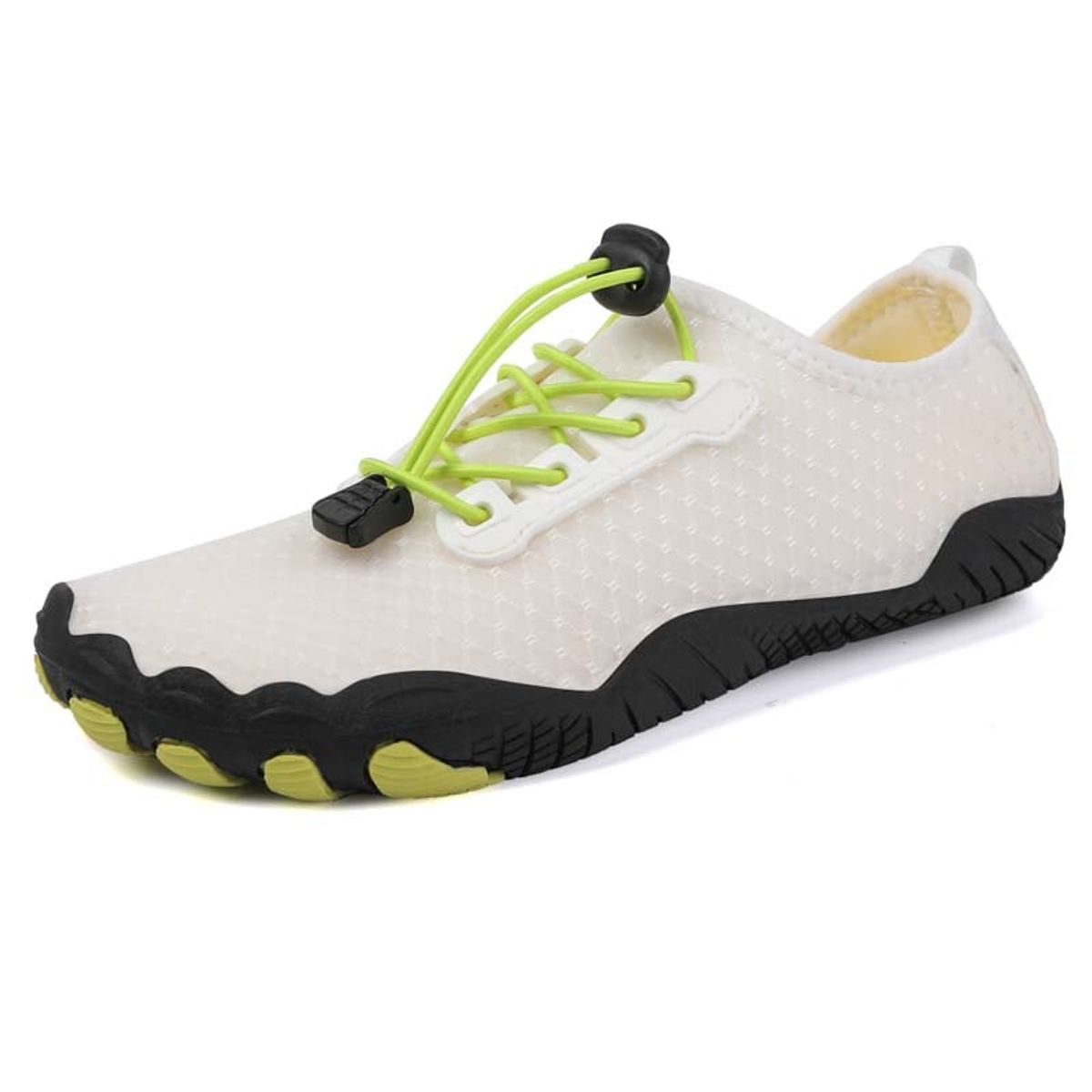 SHANDIAN - Zapatillas Running Plataforma Hombre Blanco-