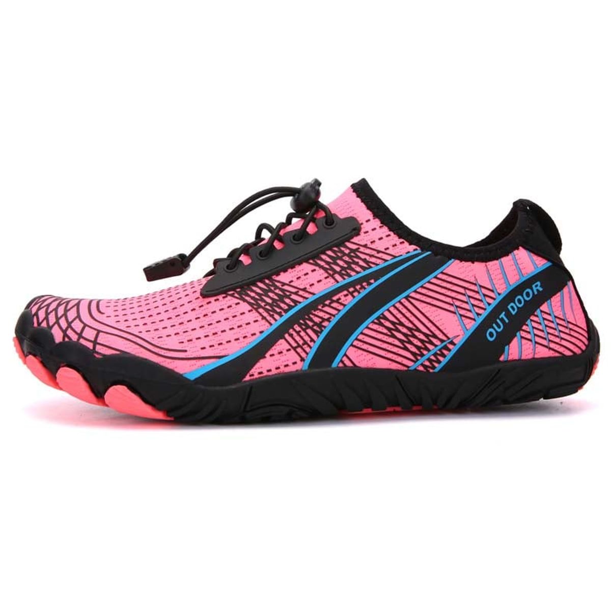 SHANDIAN - Zapatillas Agua Outdoor Hombre Secado Rapido Negro