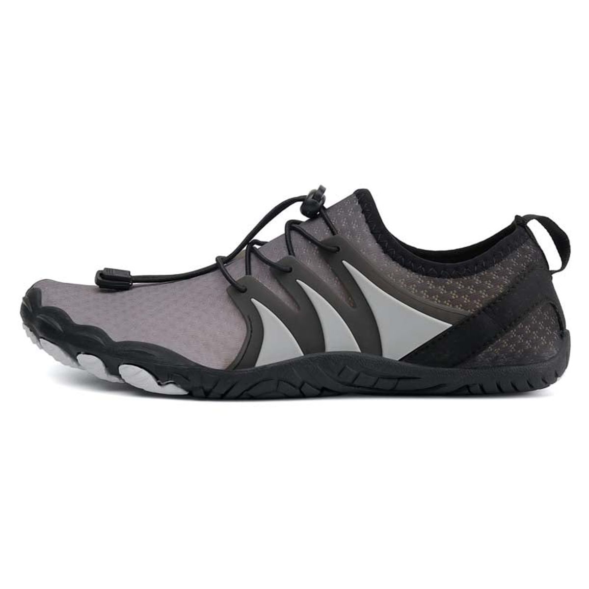 SHANDIAN - Zapatillas Agua Outdoor Hombre Secado Rapido Negro