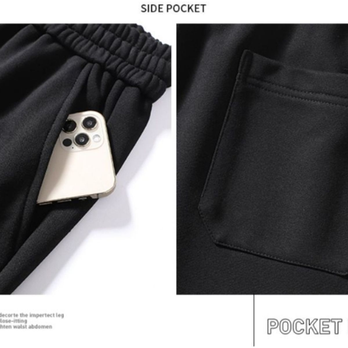 BLWOENS - Pantalón Jogger Hombre - Negro