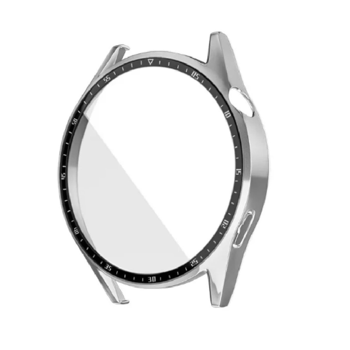 GENERICO - CASE FUNDA PARA SMARTWATCH HUAWEI GT3 PRO 46MM PLATEADO