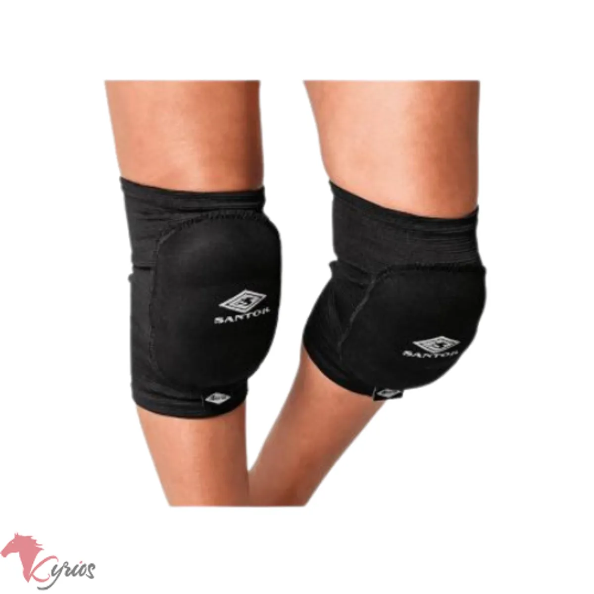 GENERICO - Rodillera de Voley Con Cúpula  Negro Para Adultos