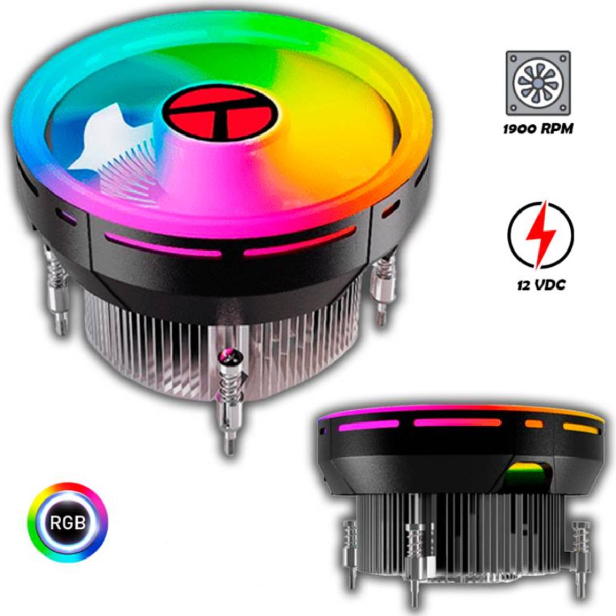 TEROS GAMING - COOLER TEROS TE-8161N INTEL - FAN COOLER