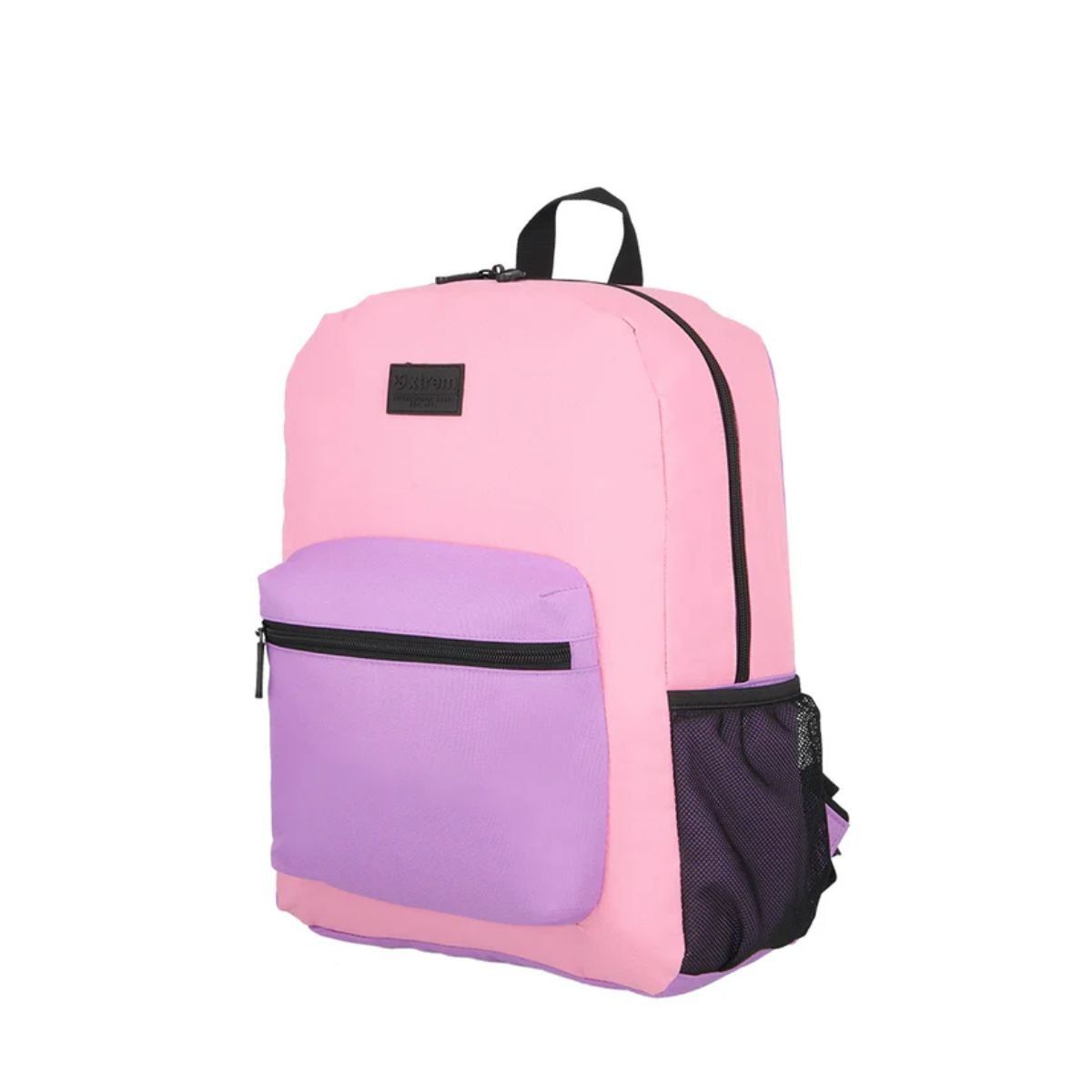 XTREM - Triple pack Mochila Urbana  + Lonchera + Estuche Violeta