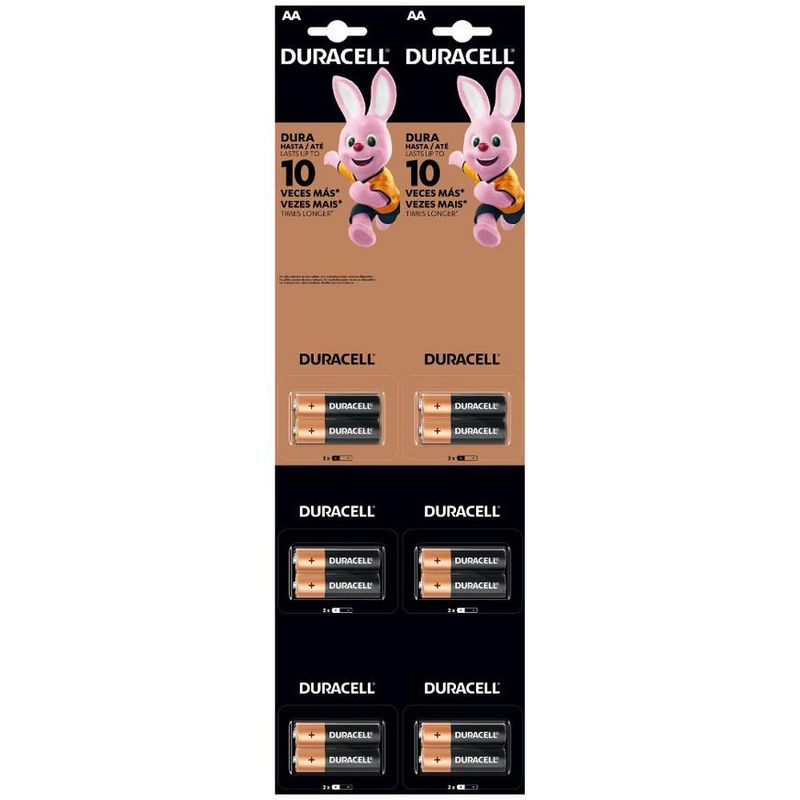 DURACELL - PILA DURACELL AA BL/6 X 12 PILAS