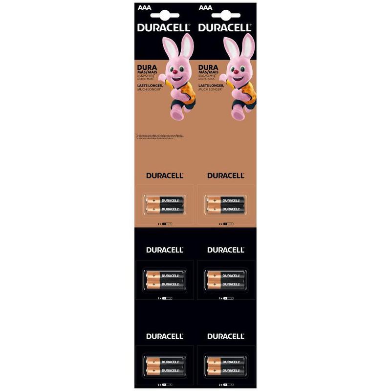 DURACELL - PILA DURACELL AAA 2400 X 12 UND