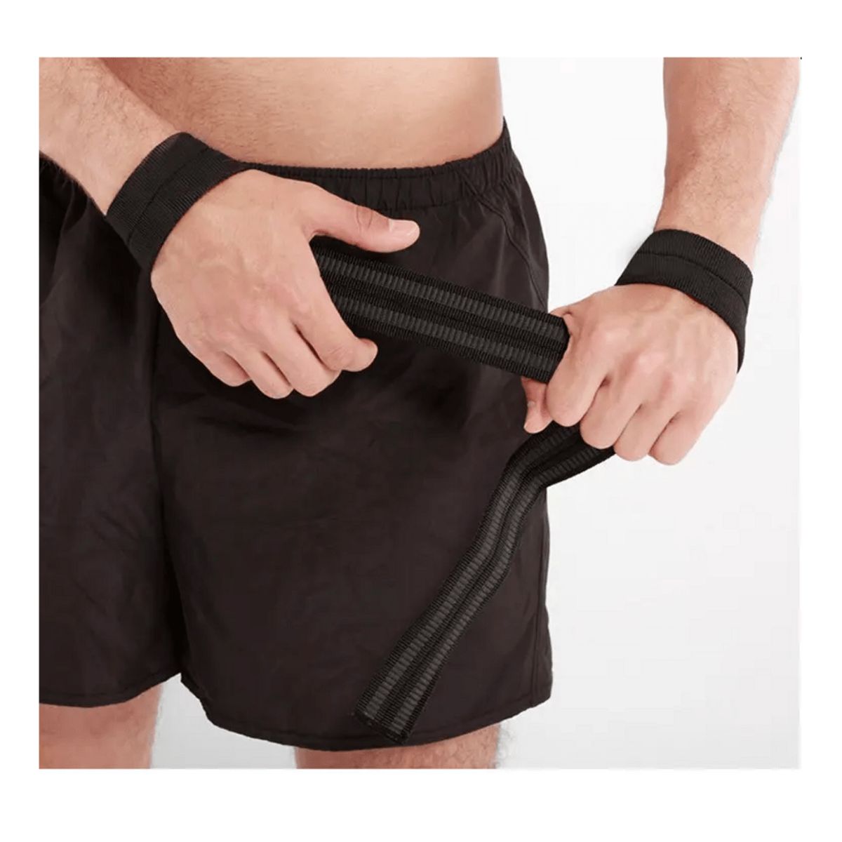 GENERICO - Straps para Levantamiento de Pesas Musculacion Powerlifting