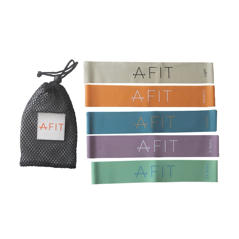 AFIT - Pack de 5 bandas de resistencia Summer Edition AFIT