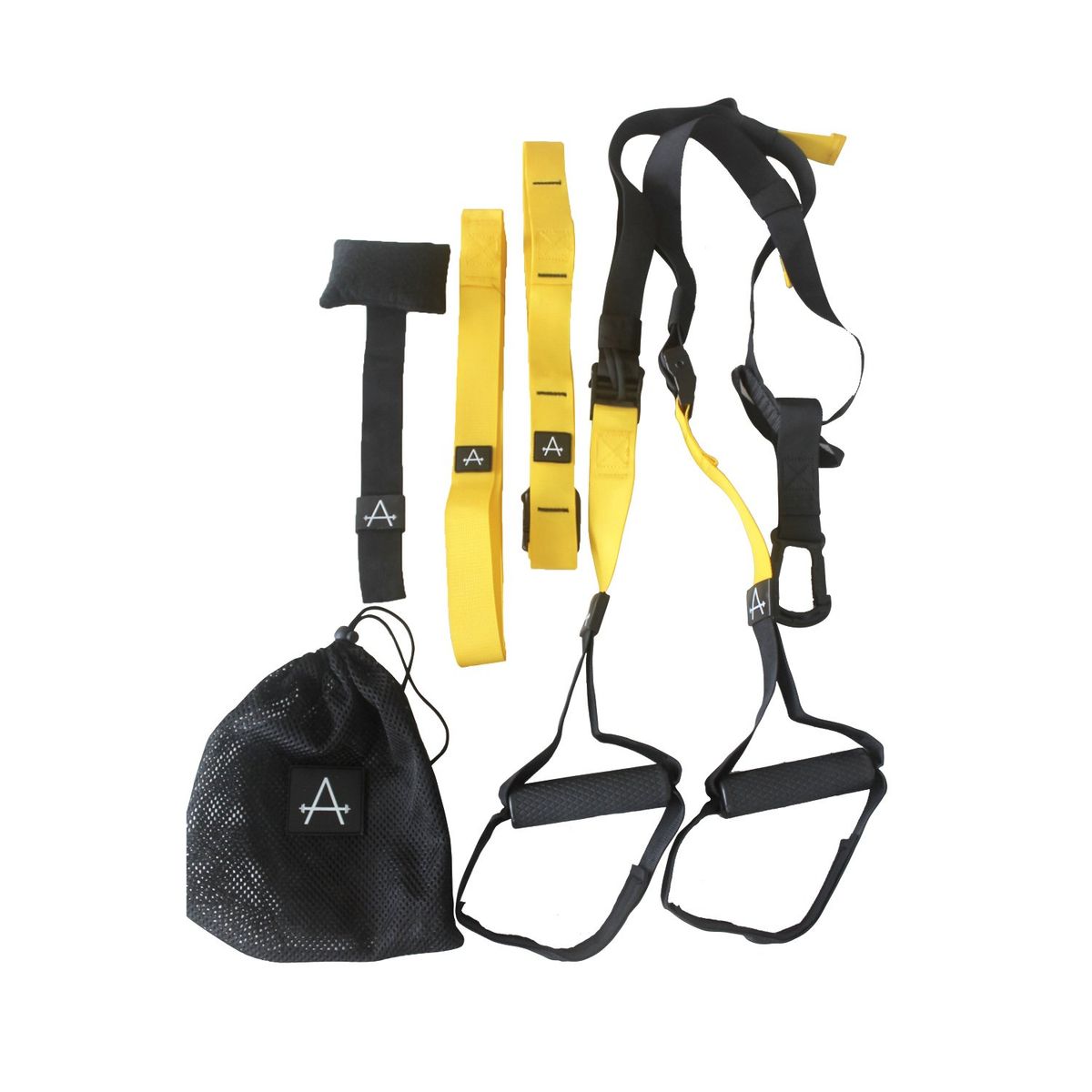 AFIT - Kit bandas de suspensión color amarillo AFIT