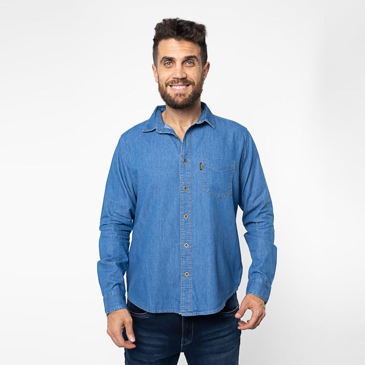 BRONCO - CAMISA ML ROBERT II CAMISERO