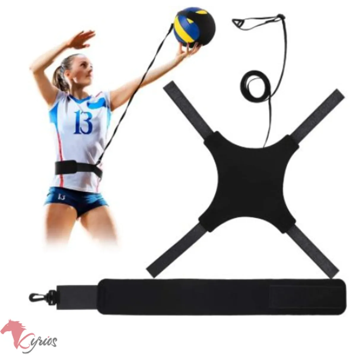 GENERICO - Cinturón De Entrenamiento Para Pelota De Vóley