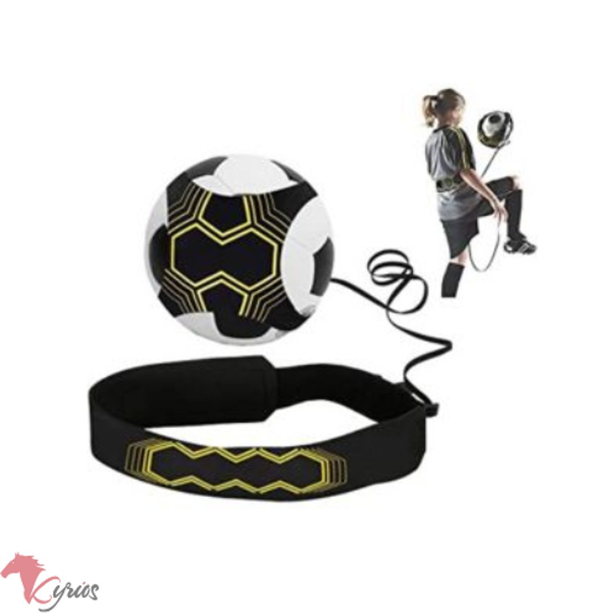 GENERICO - Cinturón De Entrenamiento Para Pelota De Fútbol