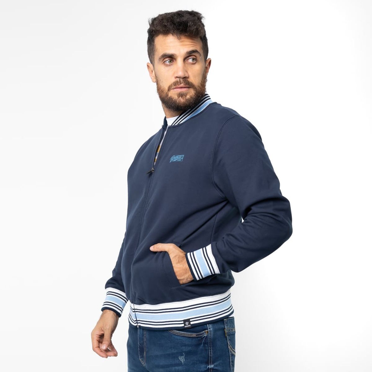 BRONCO - POLERA DI24MESSIS FRANELA NAVY