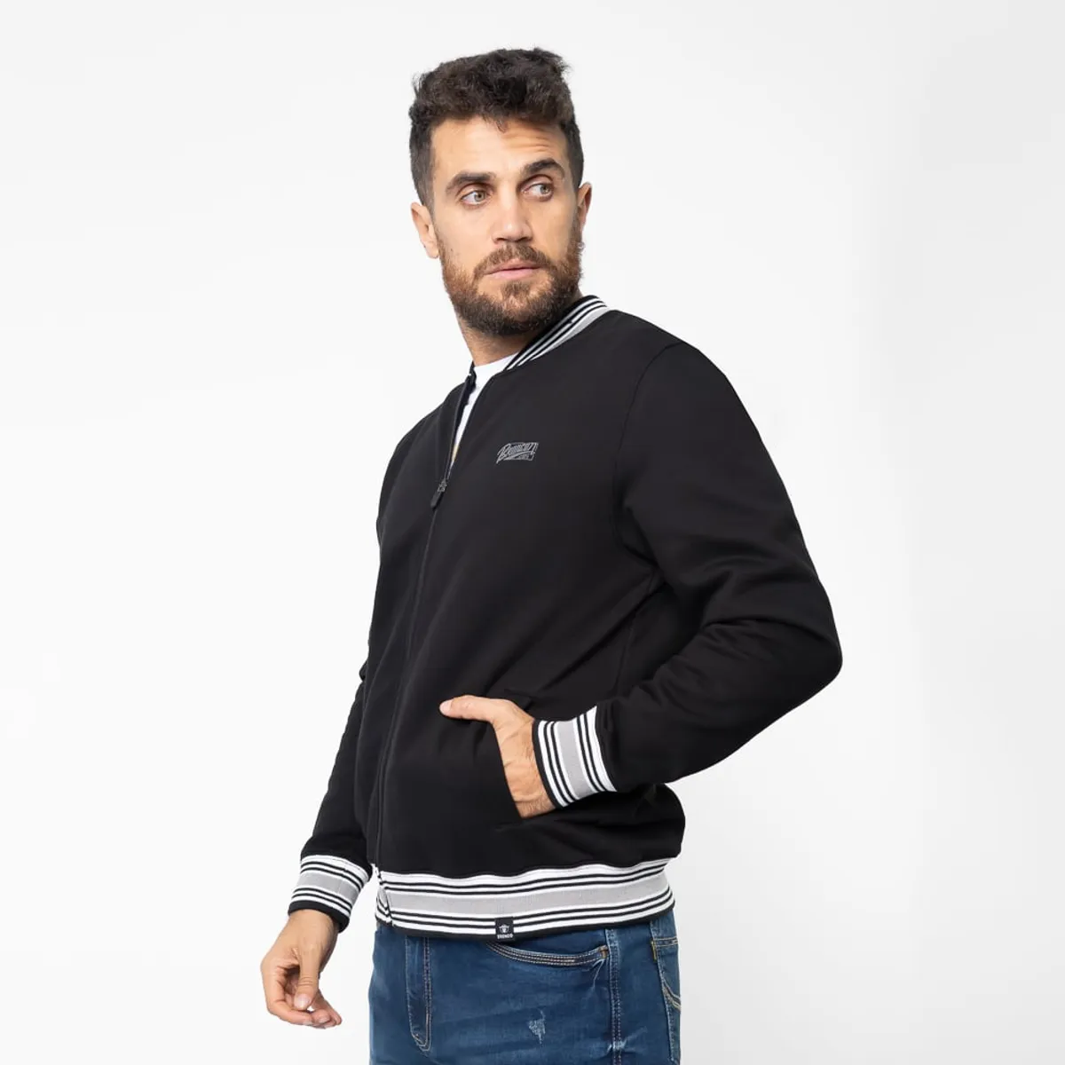 BRONCO - POLERA DI24MESSIS FRANELA NEGRO