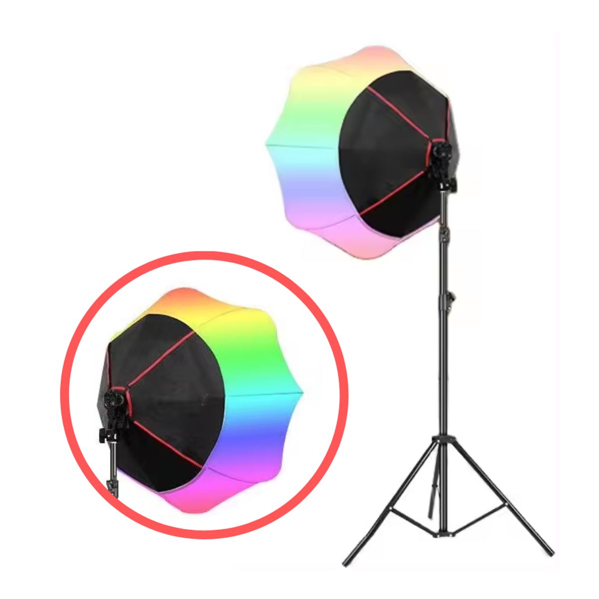 GENERICO - BOLA CHINA RGB 65CM SOFTBOX LINTERNA