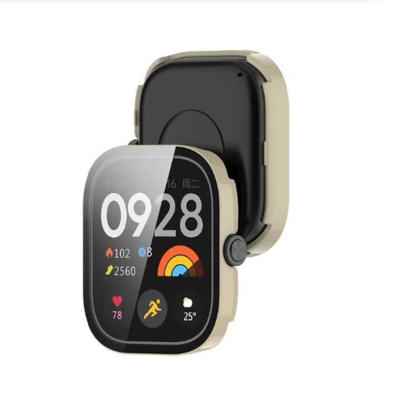 GENERICO - CASE FUNDA PARA  XIAOMI WATCH 2 LITE BEIGE