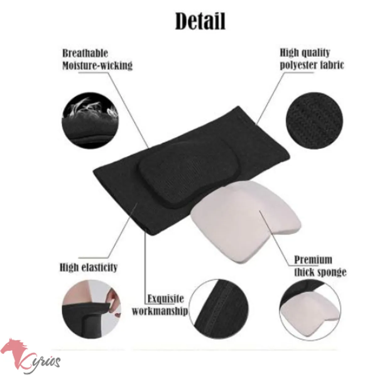 GENERICO - Protectores De Rodilla Rara Uso Atlético Para Niños