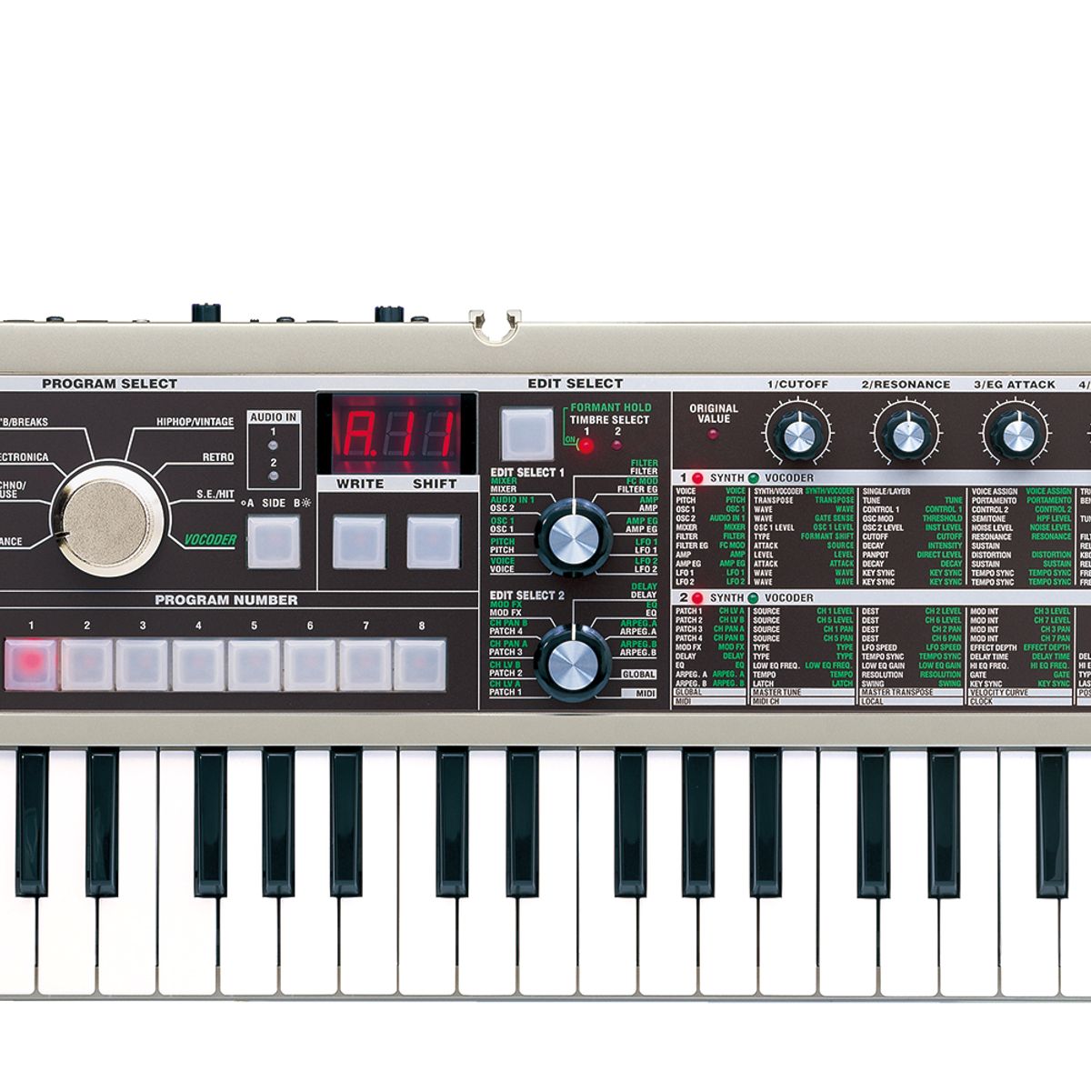 KORG - SINTETIZADOR VOCODER - MicroKORG