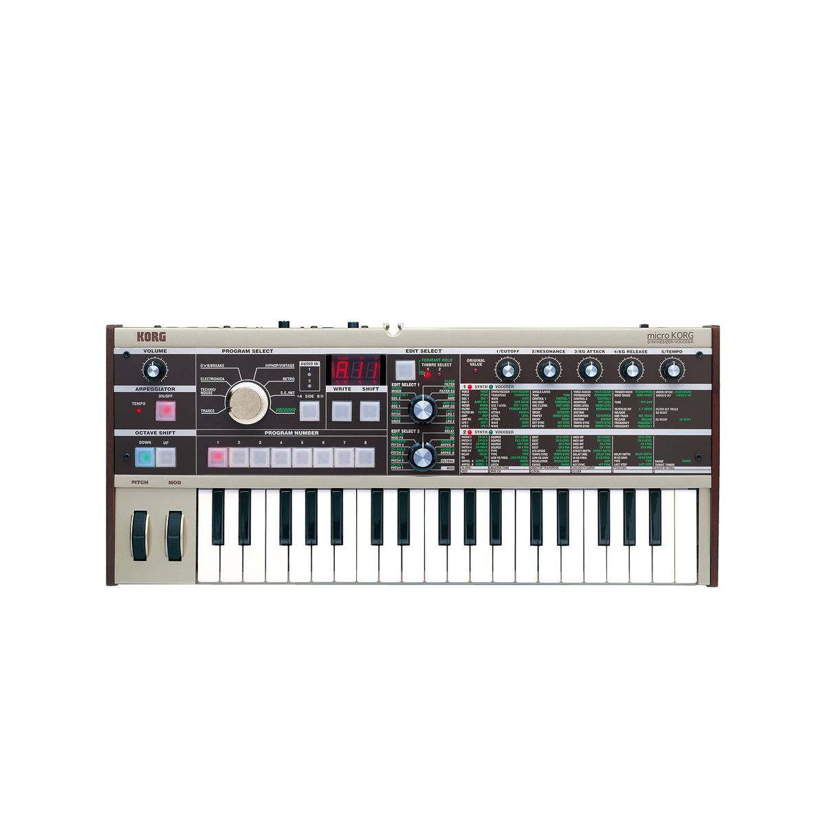 KORG - SINTETIZADOR VOCODER - MicroKORG