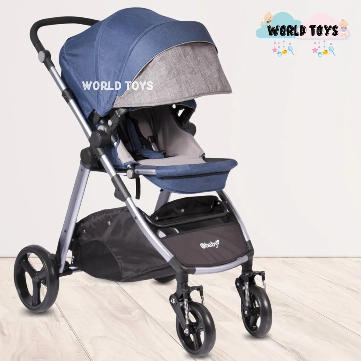 Baby - Coche de Paseo «NORTH» Edición Limitada Blue