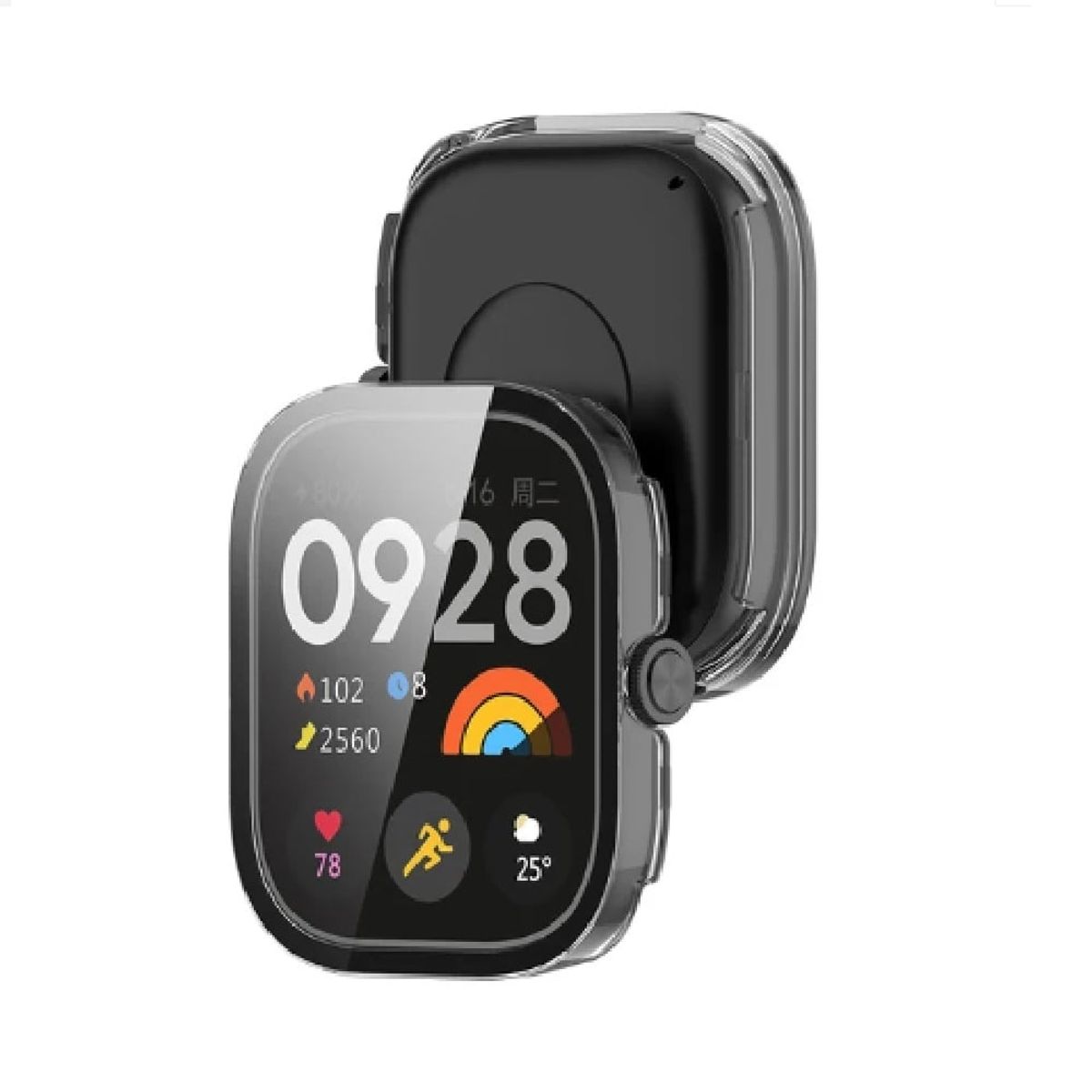 GENERICO - CASE FUNDA PARA SMARTWATCH HUAWEI BAND 6 TRANSPARENTE