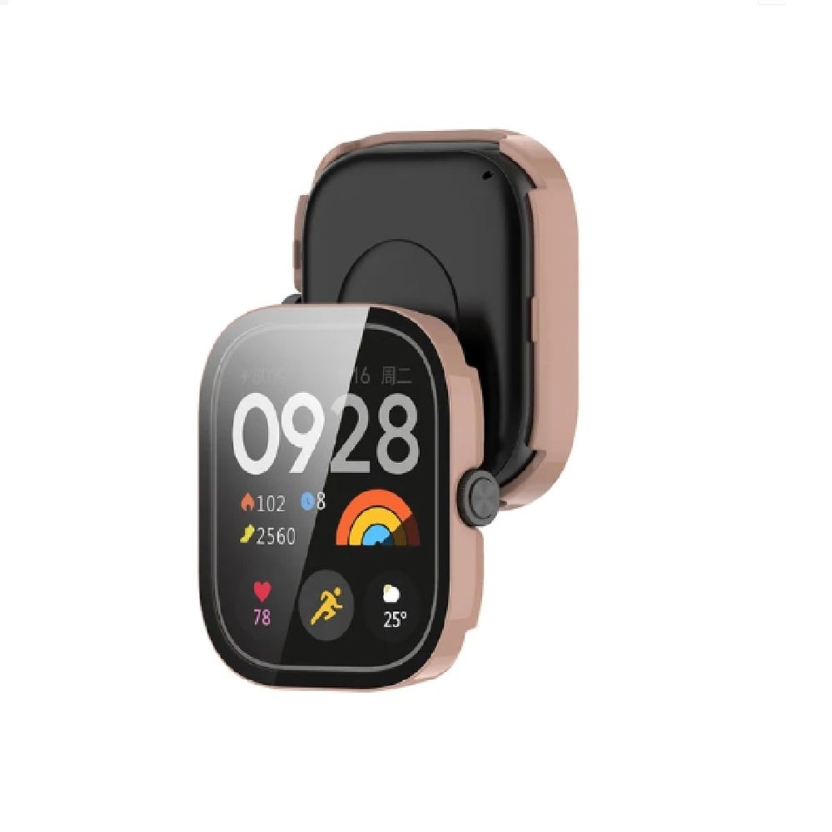 GENERICO - CASE FUNDA PARA SMARTWATCH HUAWEI BAND 6 ROSADO
