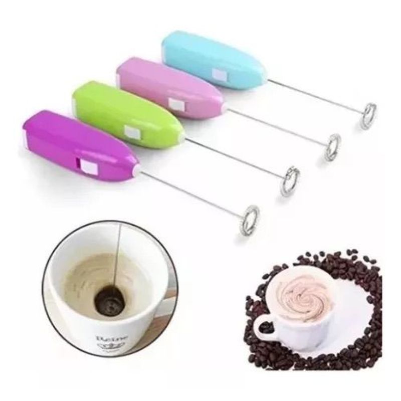 GENERICO - Batidor Espumadera de Cafe Manual
