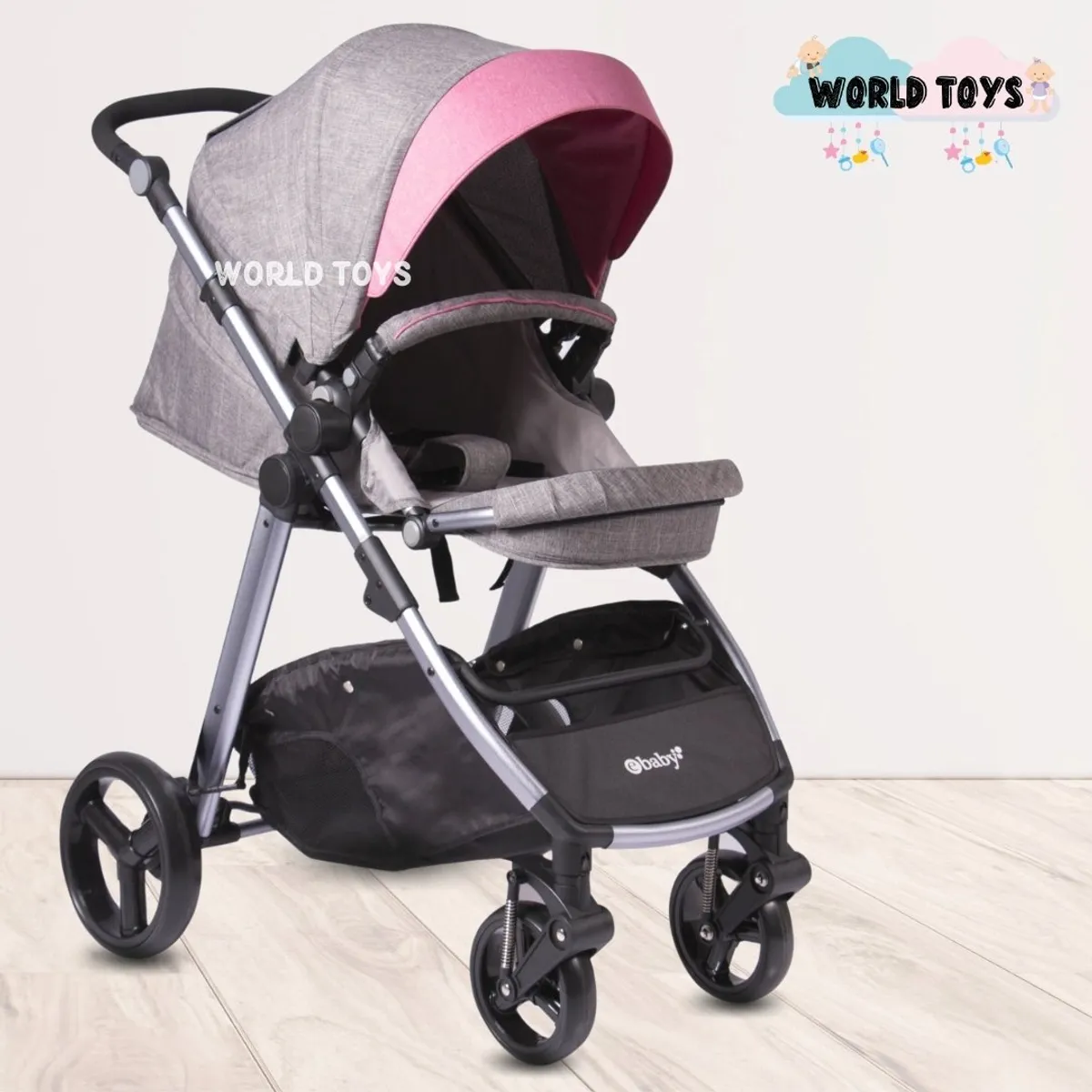 Baby - Coche de Paseo «NORTH» Edición Limitada Pink