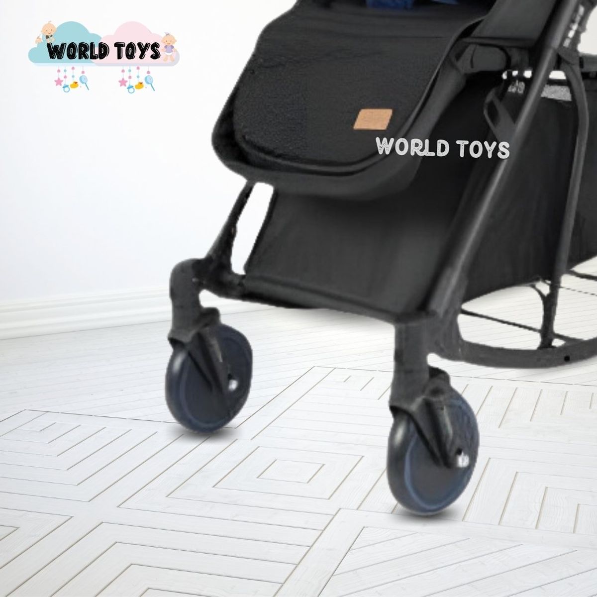 Baby - Coche Mecedora de Lujo «SIDNEY» Blue