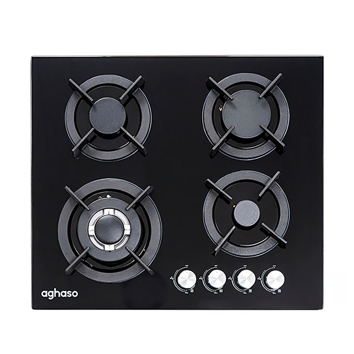 AGHASO - Cocina Empotrable aghaso A Gas 4 Hornillas COC -AGH03