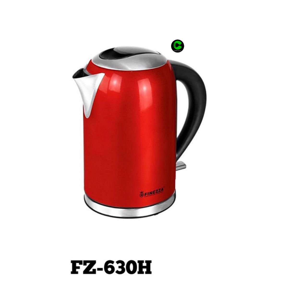 FINEZZA - Hervidor Eléctrico Finezza FZ-630H de 2 Litros ROJO
