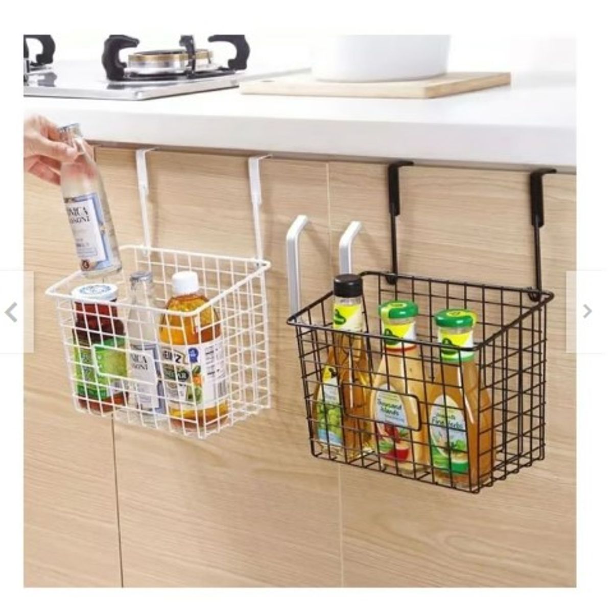 GENERICO - Organizador de libros o utensilios cocina baño escritorio negro