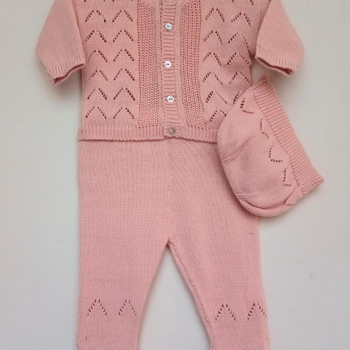 GENERICO - Conjunto Inglés Rosado Bebé