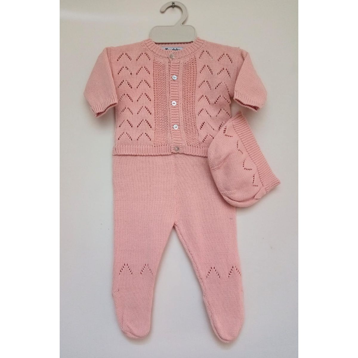GENERICO - Conjunto Inglés Rosado Bebé
