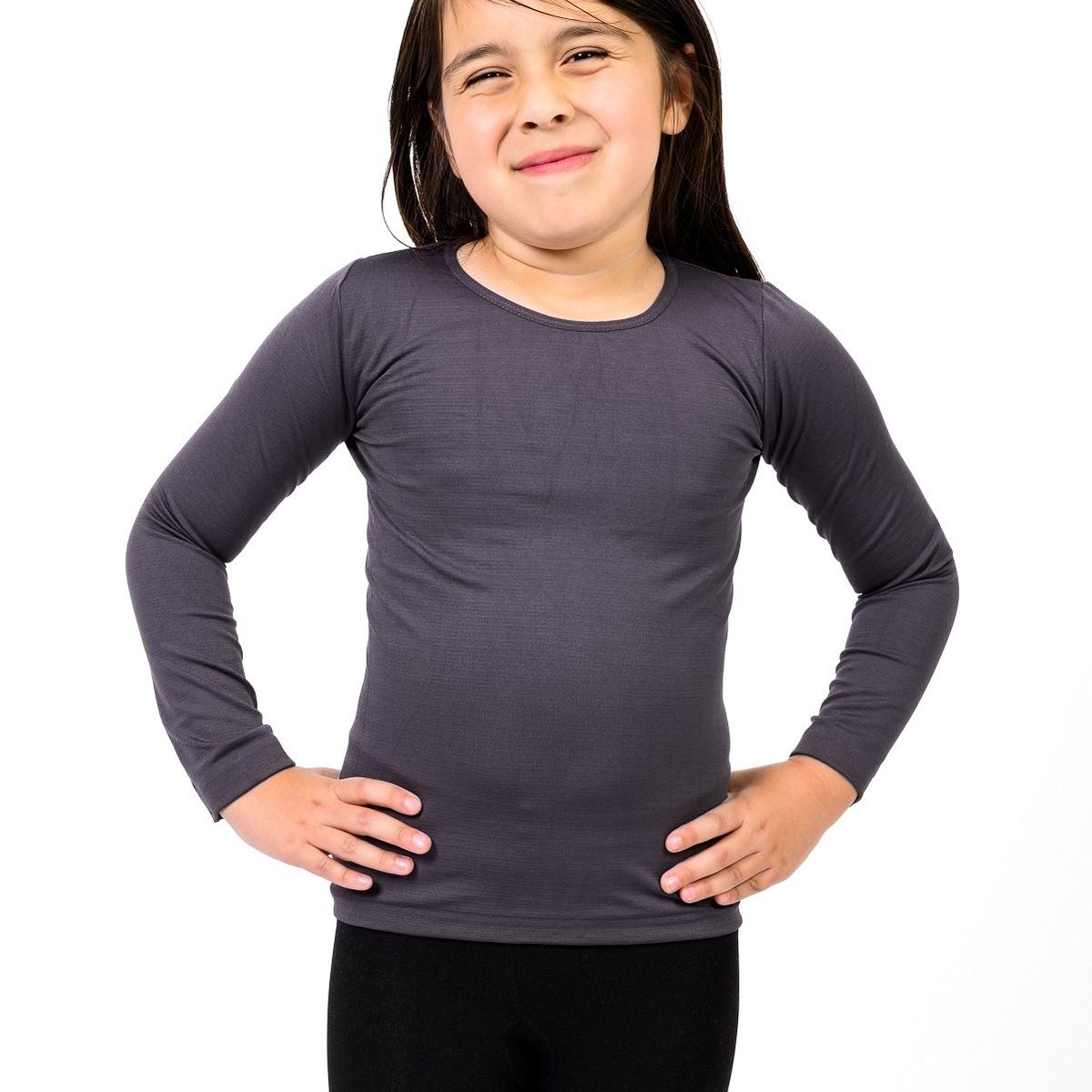 PEYITO - Polo Calentador Térmico Manga Larga Niña