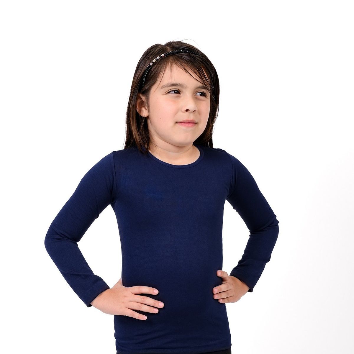 PEYITO - Polo Calentador Térmico Manga Larga Niña