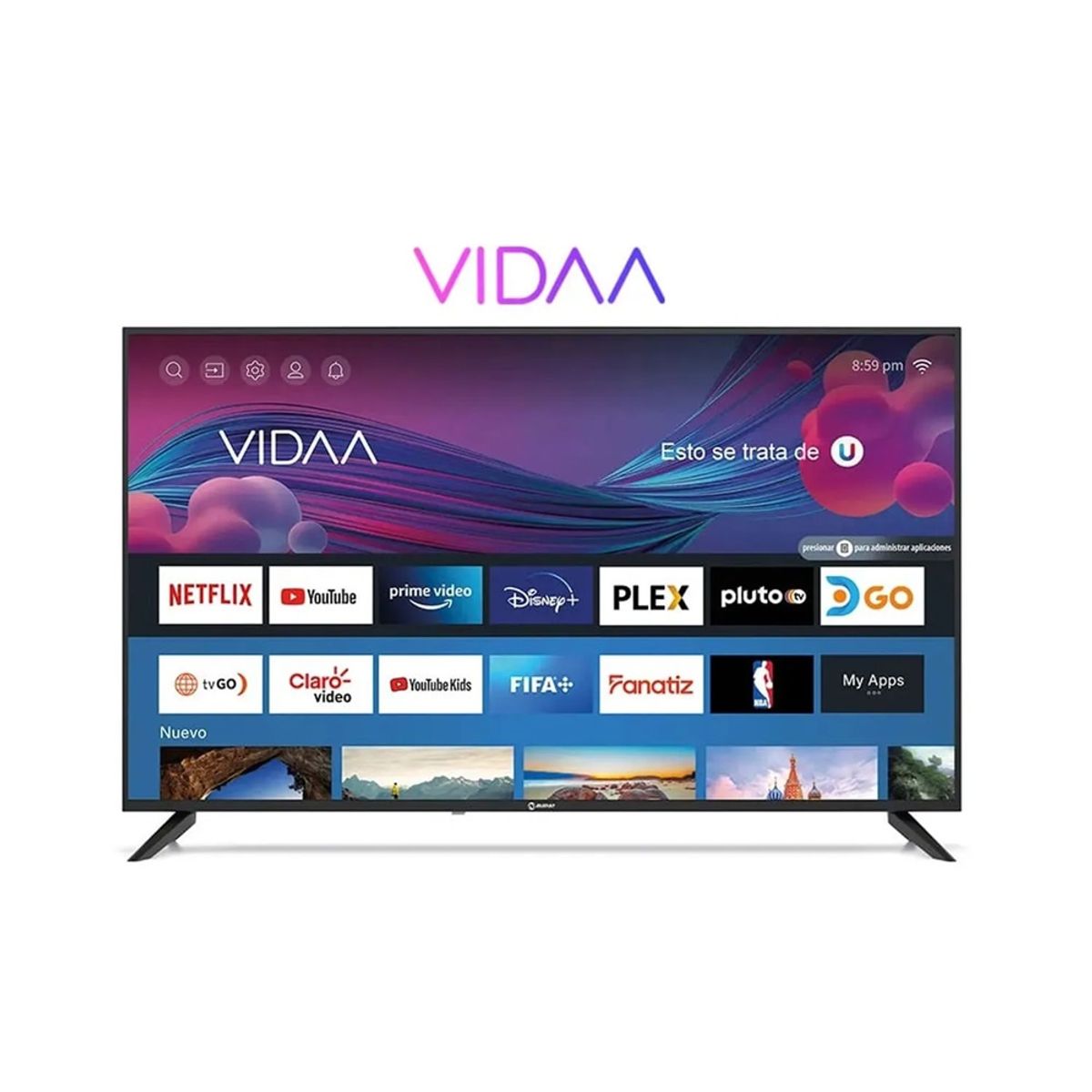 MIRAY - Televisor Miray LED 4K UHD Smart 50″ MK50-E203