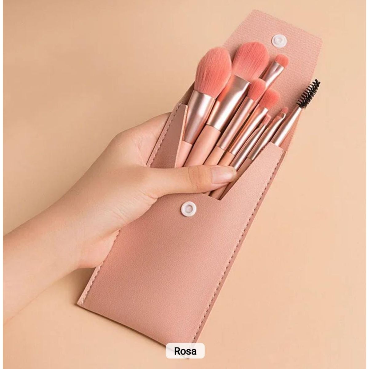 GENERICO - Brochas de Maquillaje KAWAI Set 8piezas