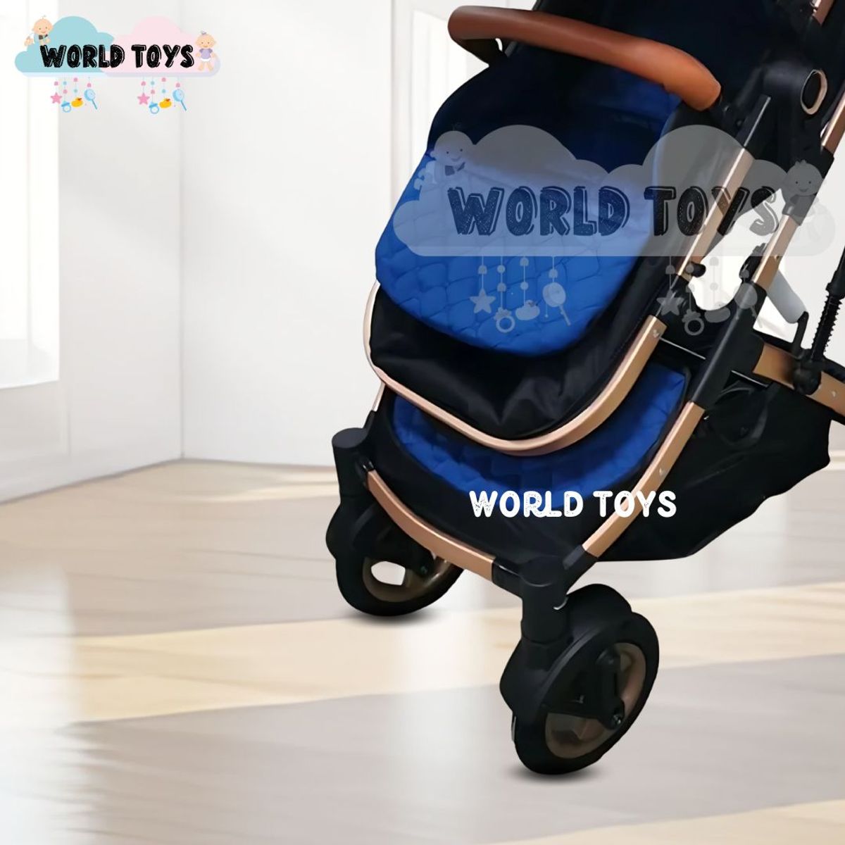 BABY - Coche Moisés de Lujo «NOA» Edición Limitada Blue