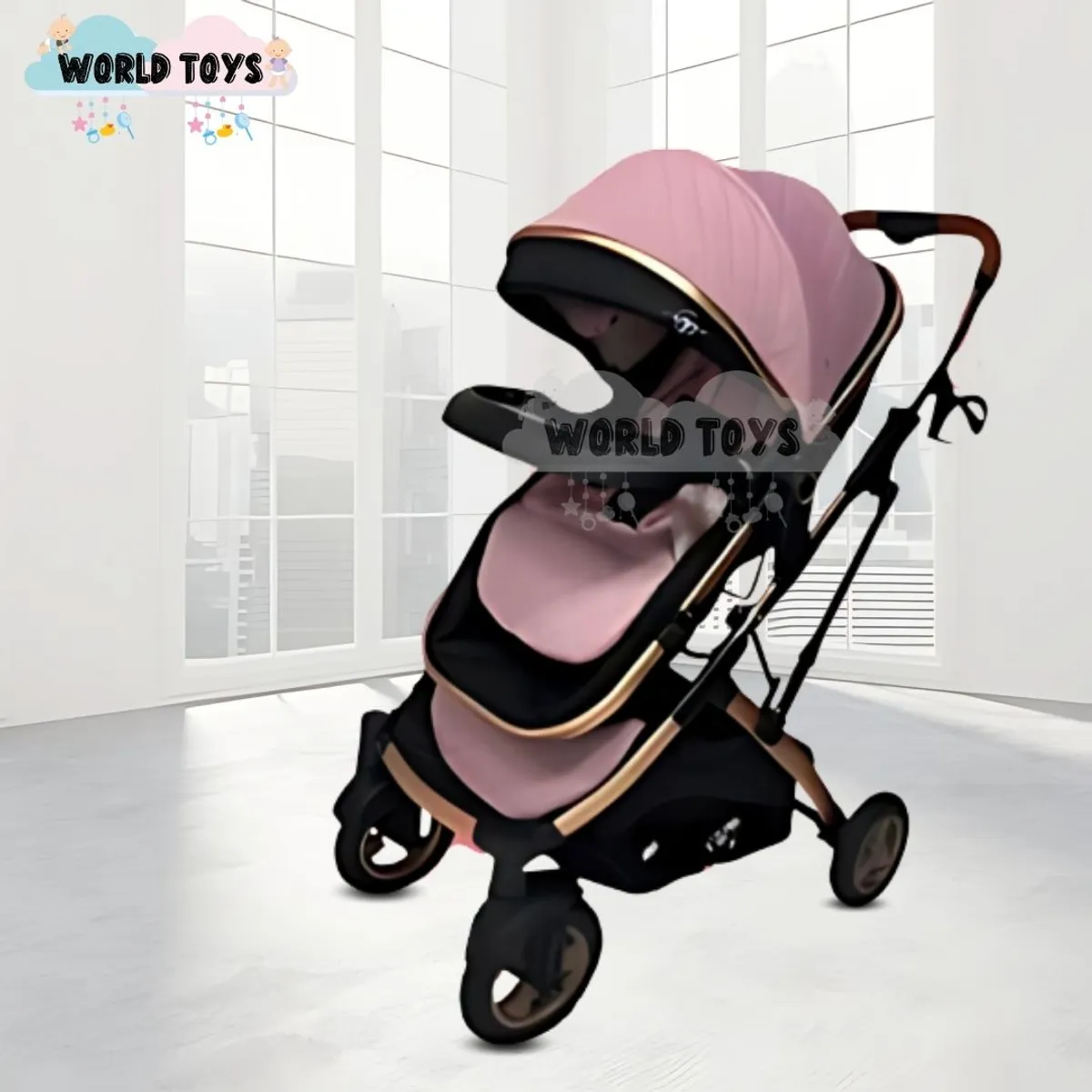 BABY - Coche Moisés de Lujo «NOA» Edición Limitada Pink